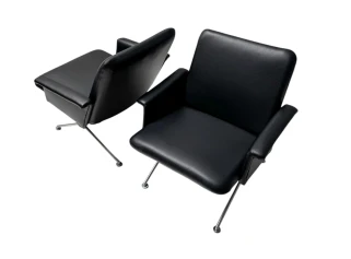 Mid-Century Modern Lounge Chairs No. 1432 by Andre Cordemeijer for Gispen, 1961